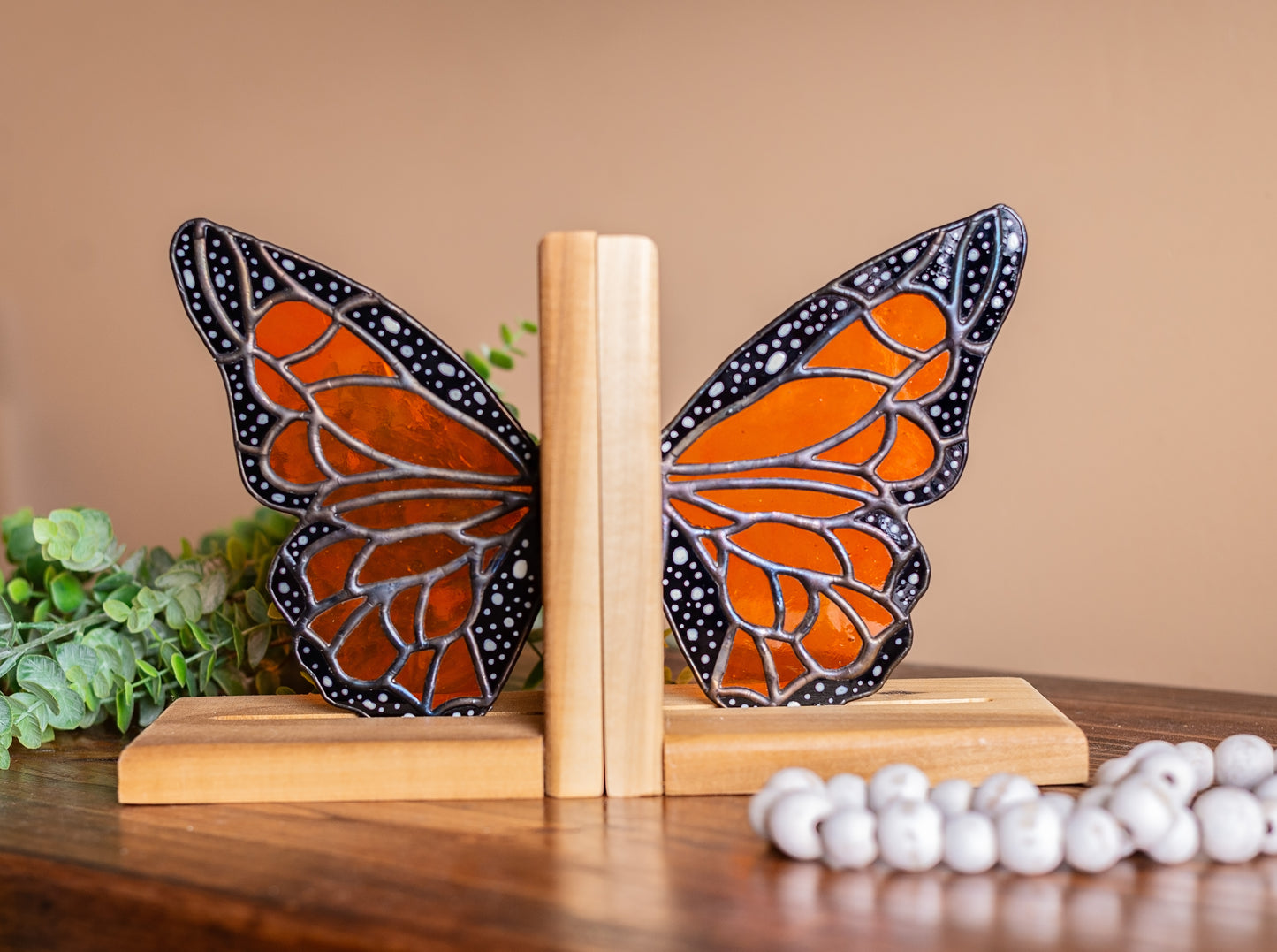 Monarch Butterfly Bookends