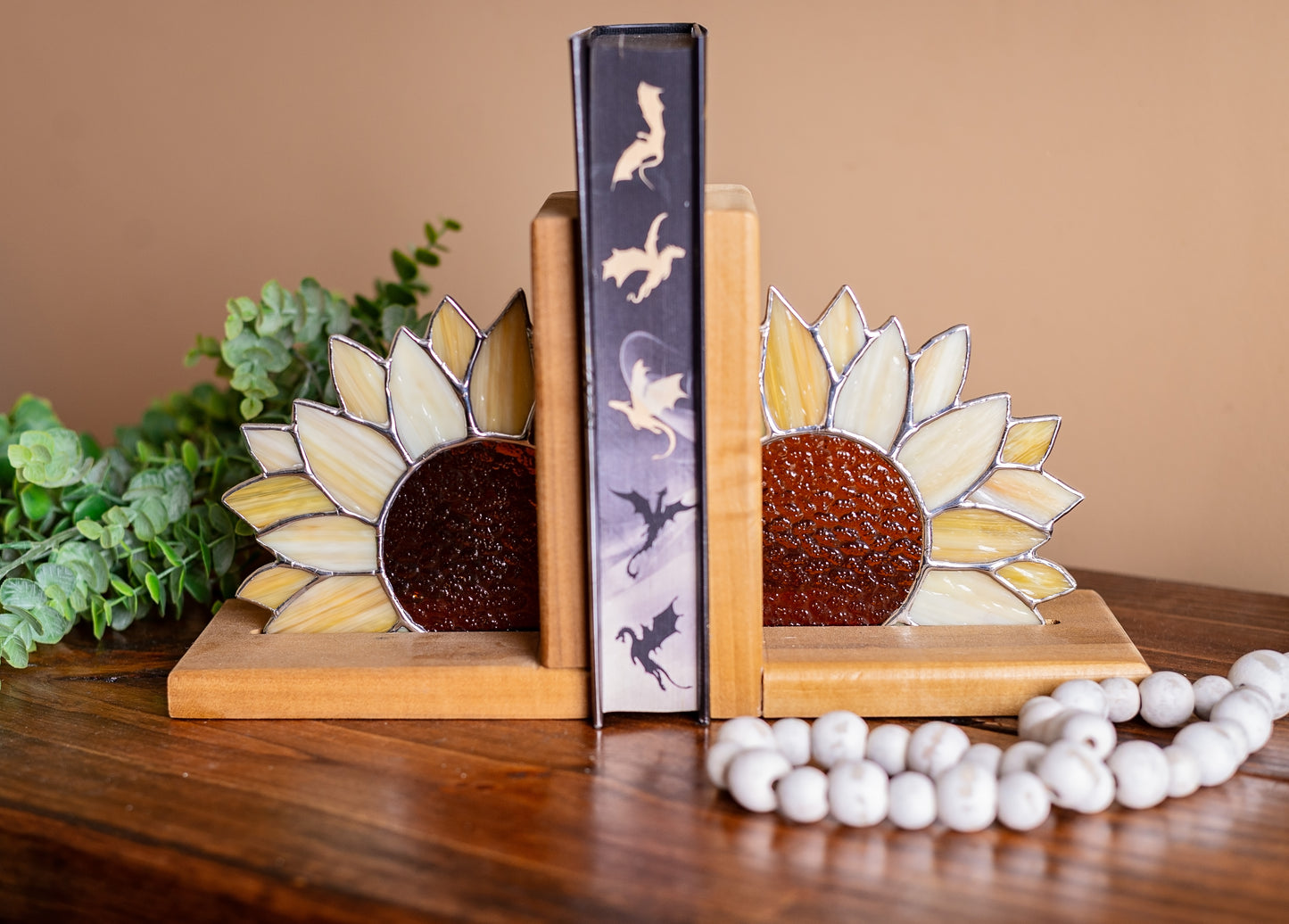 Sunflower Bookends